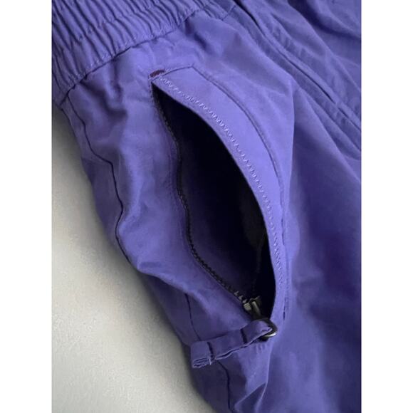 Land’s End Kids Squall Waterproof Insulated Iron Knee Snow Bibs Violet‎ Skiing - Picture 6 of 12